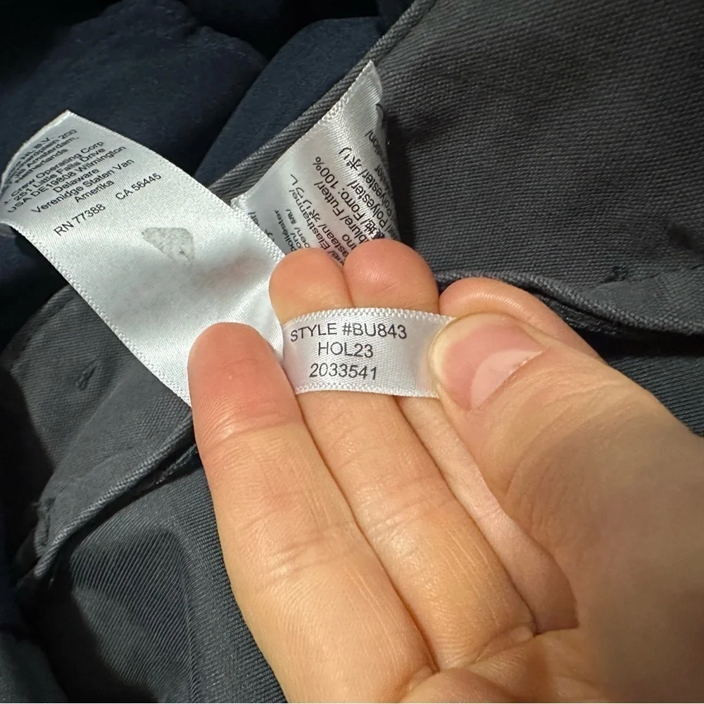 NWOT J crew 484 Slim-fit midweight tech pant carbon grey